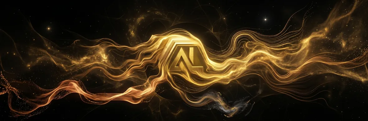 The Alkeari mark in a field of flowing gold light